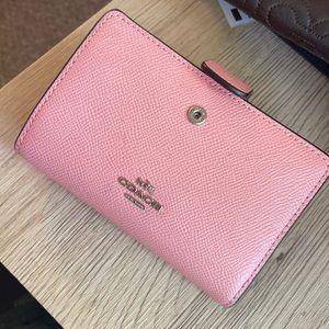 Pink coach wallet